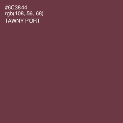 #6C3844 - Tawny Port Color Image